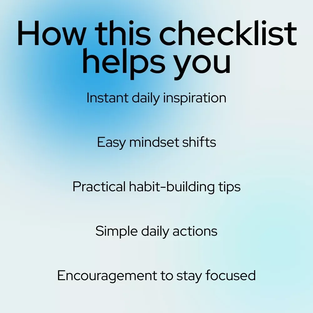 Pocket Power: Your Positive Attitude Quote Checklist - Short Positive Attitude Quotes for Daily Inspiration