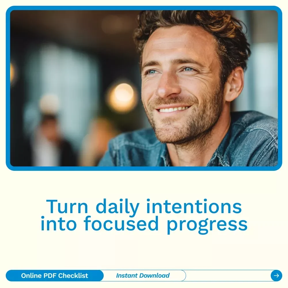 Daily Wins Checklist: Your No-Fail Formula for Crushing Each Day with Purpose | Daily Goals Planner, Productivity Checklist, How to Set Daily Goals Guide