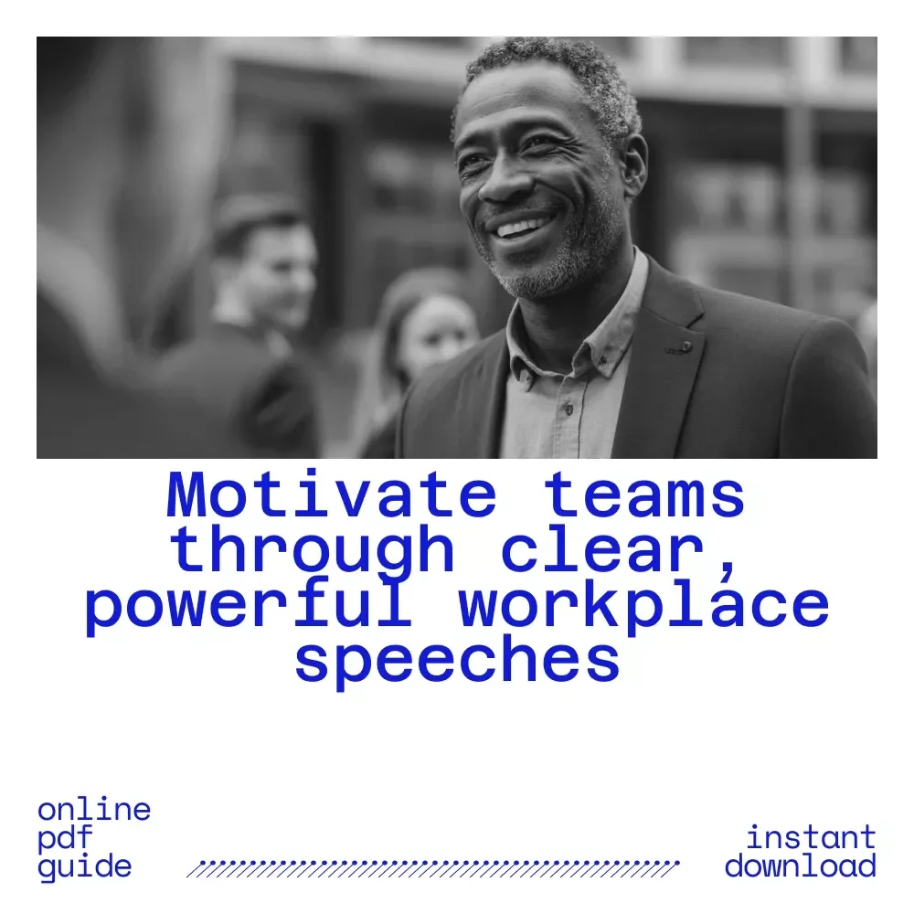 Lead with Words: How to Motivate Your Team Through Powerful Speeches | Leadership eBook