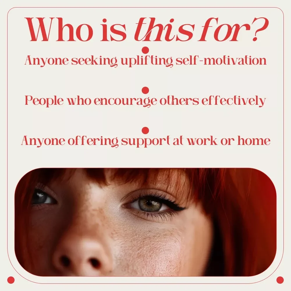 Checklist: Ignite Motivation — Your Go-To Guide for Powerful Encouragement | Printable Digital Checklist for Positive Support, Confidence & words to motivate someone