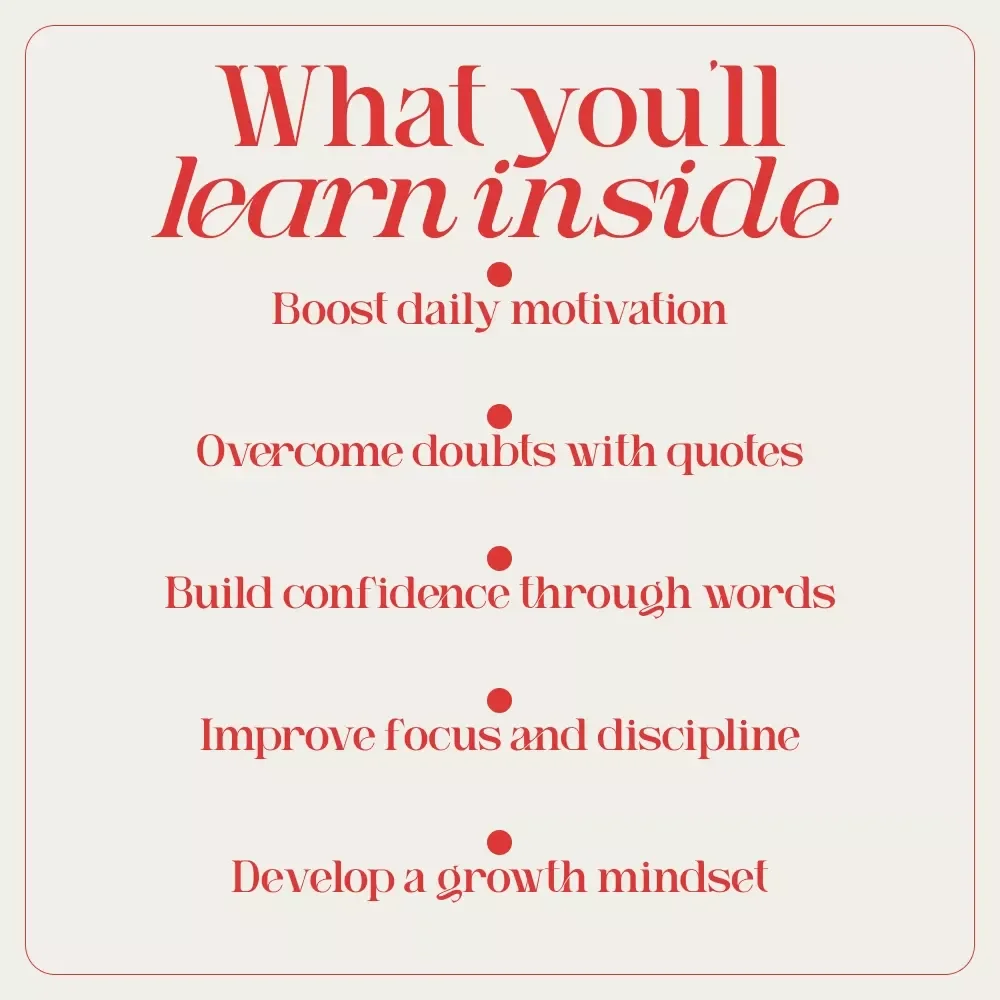 Fuel for the Mind: Motivational Quotes to Spark Student Success - eBook for Educational Inspiration & Daily Motivation