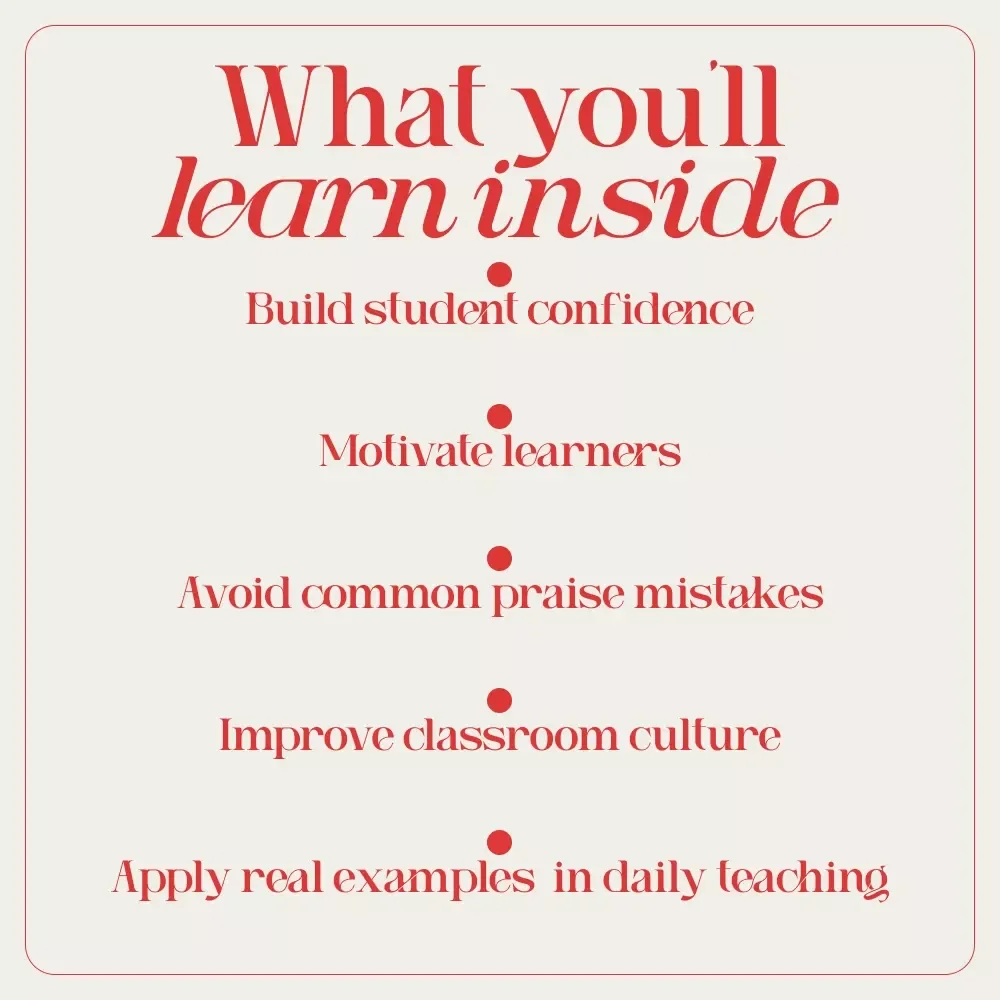 Words That Inspire: Encouraging Students from Teachers’ Hearts | Teacher Encouragement Guide, Classroom Motivation eBook, Positive Communication Checklist, Digital Download for Educators
