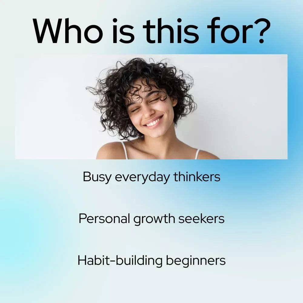 Checklist: Your Bright Side Boost — Easy Steps to Think Positive Every Day | Simple Daily Mindset Reset Guide | How to Get Positive Thoughts Checklist
