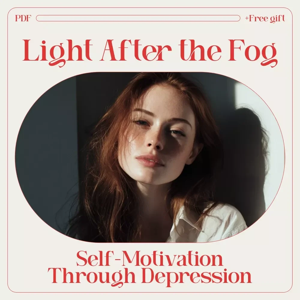 Light After the Fog: A Gentle Guide to Self-Motivation Through Depression | How to Motivate Yourself Out of Depression | Digital Guide for Healing, Hope & Daily Momentum