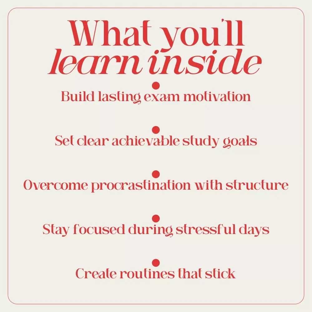 Exam Motivation Mastery: Your Ultimate Guide to Staying Driven and Crushing Tests | Study Success Guide | how to get motivated for exams
