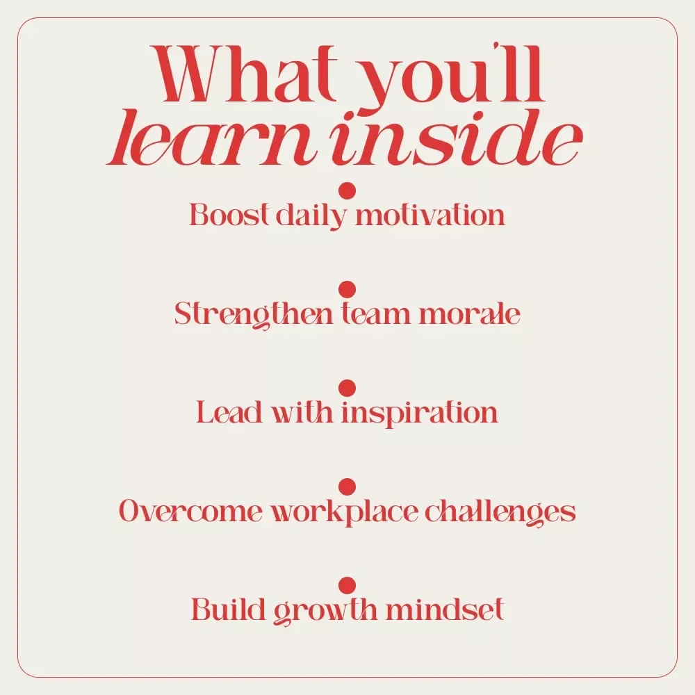 Fuel the Fire: Inspiring Employee Motivation Quotes to Spark Success | Digital eBook for Workplace Inspiration, Leadership Growth & Team Morale