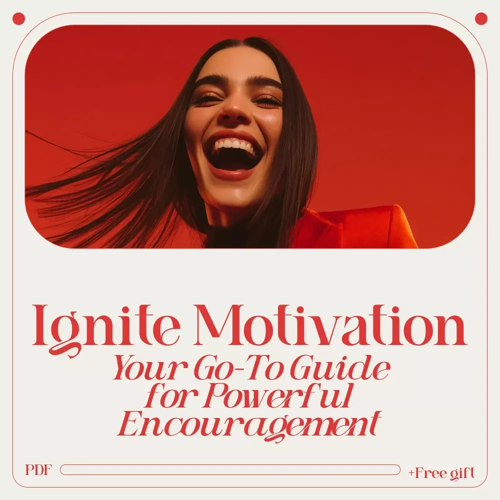 Checklist: Ignite Motivation — Your Go-To Guide for Powerful Encouragement | Printable Digital Checklist for Positive Support, Confidence & words to motivate someone