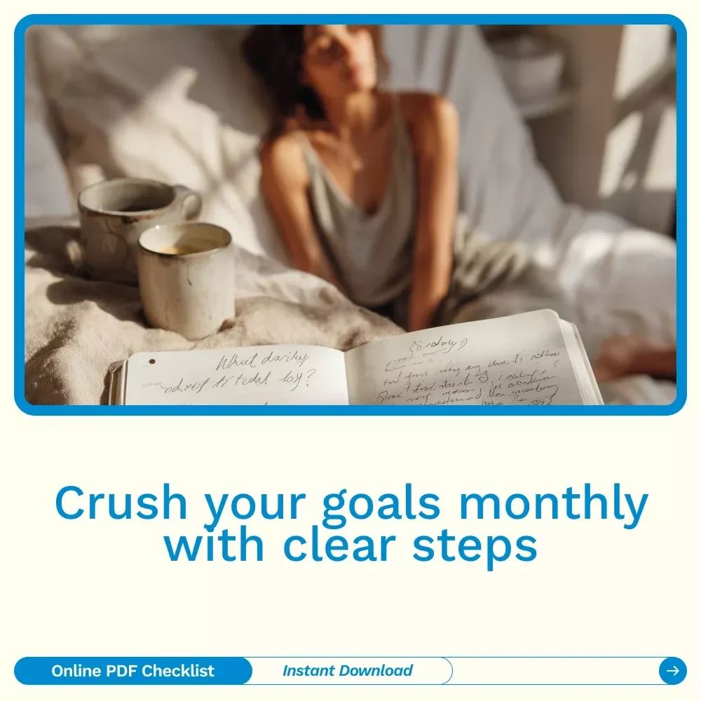 Your Monthly Goal Game Plan: The 30-Day Win Checklist - Achieve Your Goals Every Month