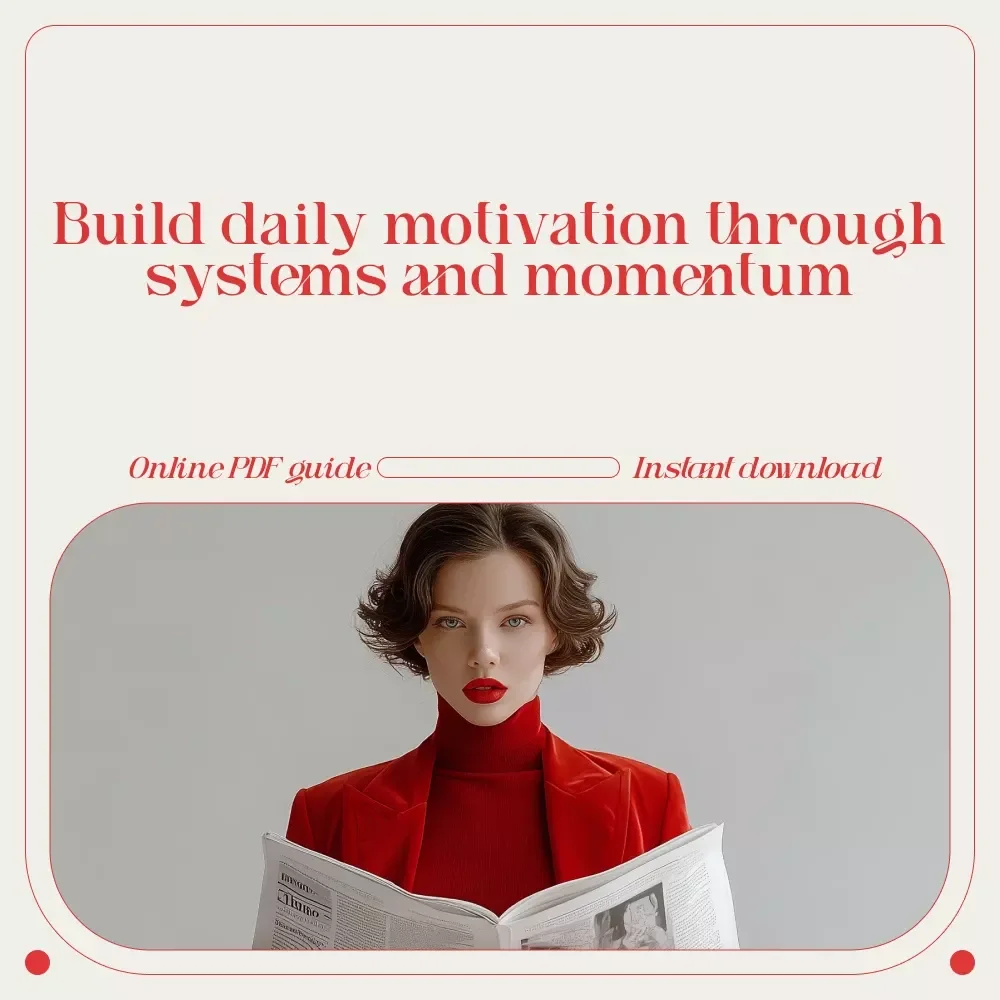 Wake Up with Fire: Your Daily Guide to Staying Motivated and Moving Forward – eBook on how to get motivated everyday