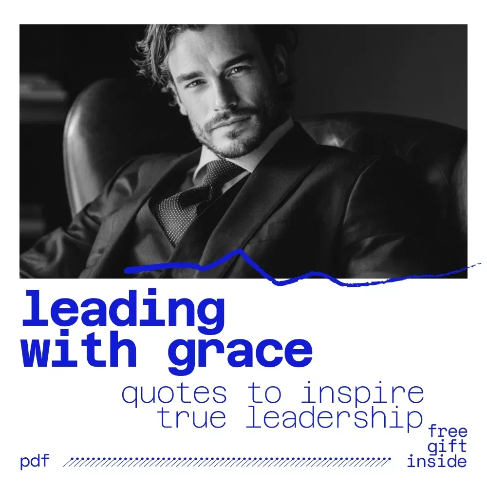 Leading with Grace: Humble Quotes to Inspire True Leadership | Leadership Quotes eBook | Humble Leadership Guide | Digital Download