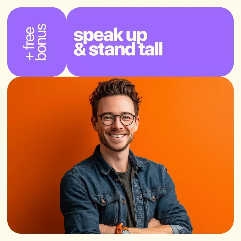 Speak Up & Stand Tall: The Ultimate Confidence-in-Communication Checklist | how to overcome lack of confidence in communication | Digital Download