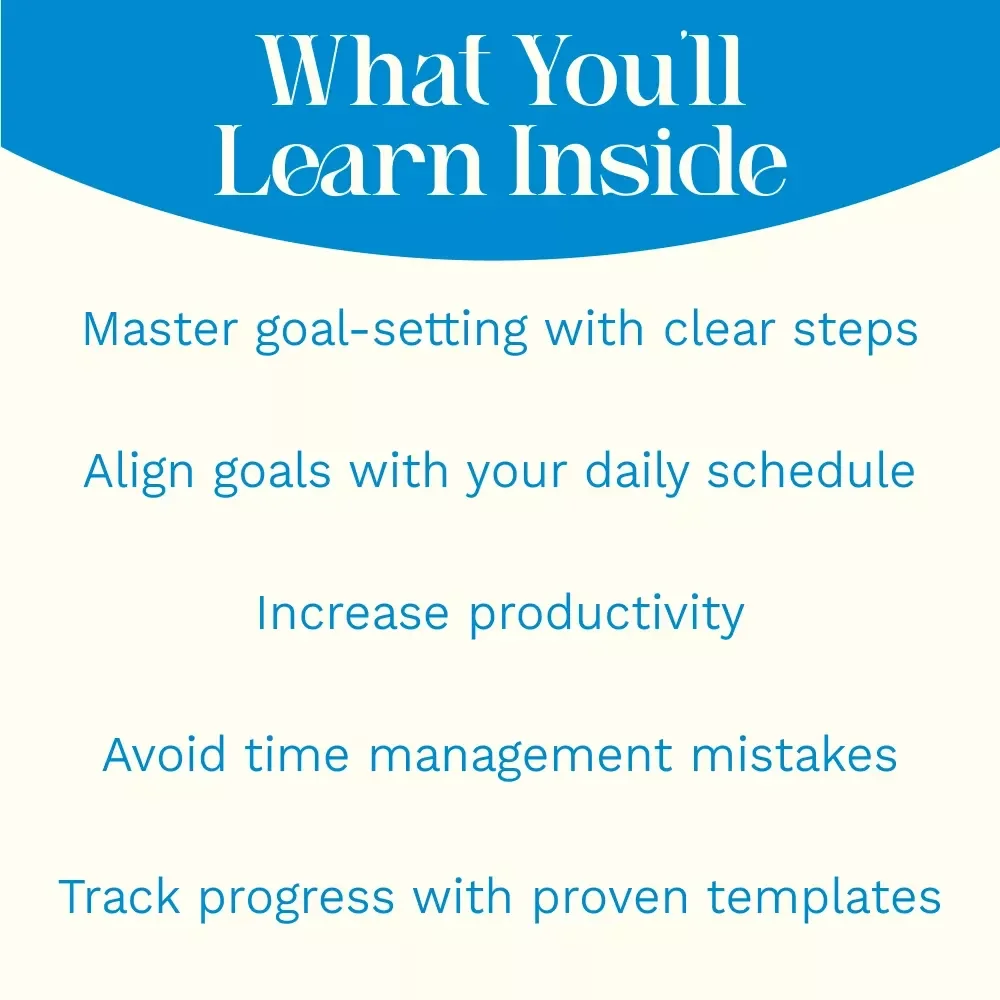 Time Smart: Mastering Goals That Actually Get Done – A Time Management & SMART Goals Guide for Productivity