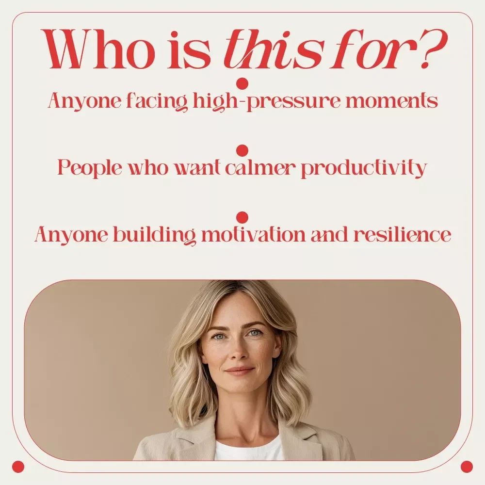 Pressure to Power: Your Ultimate Motivation Checklist | How Do You Motivate Yourself When There Is High Pressure | Instant Digital Download