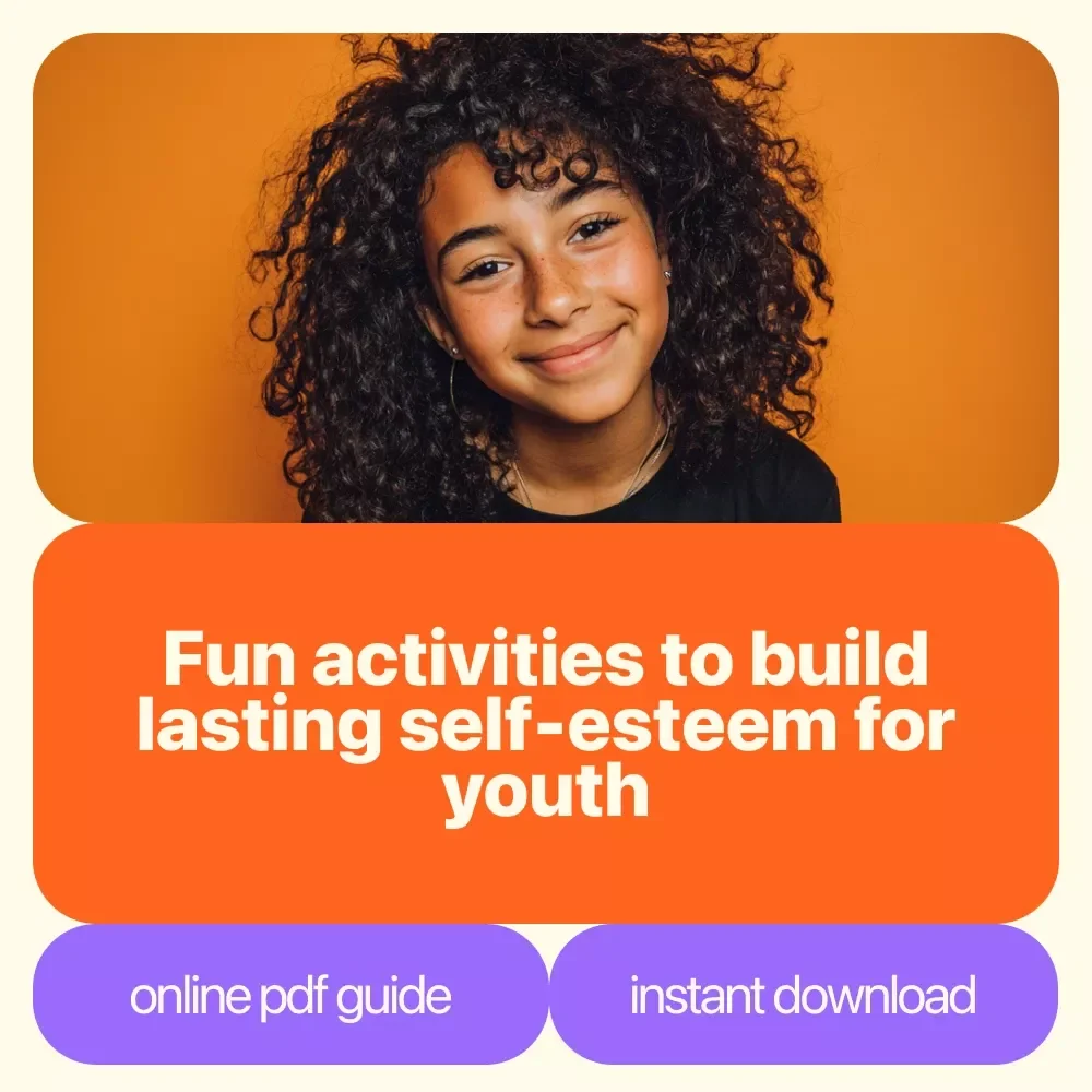 Boost & Shine: Fun Self-Esteem Activities for Youth | Confidence-Building Guide for Teens & Kids | Printable & Digital Download