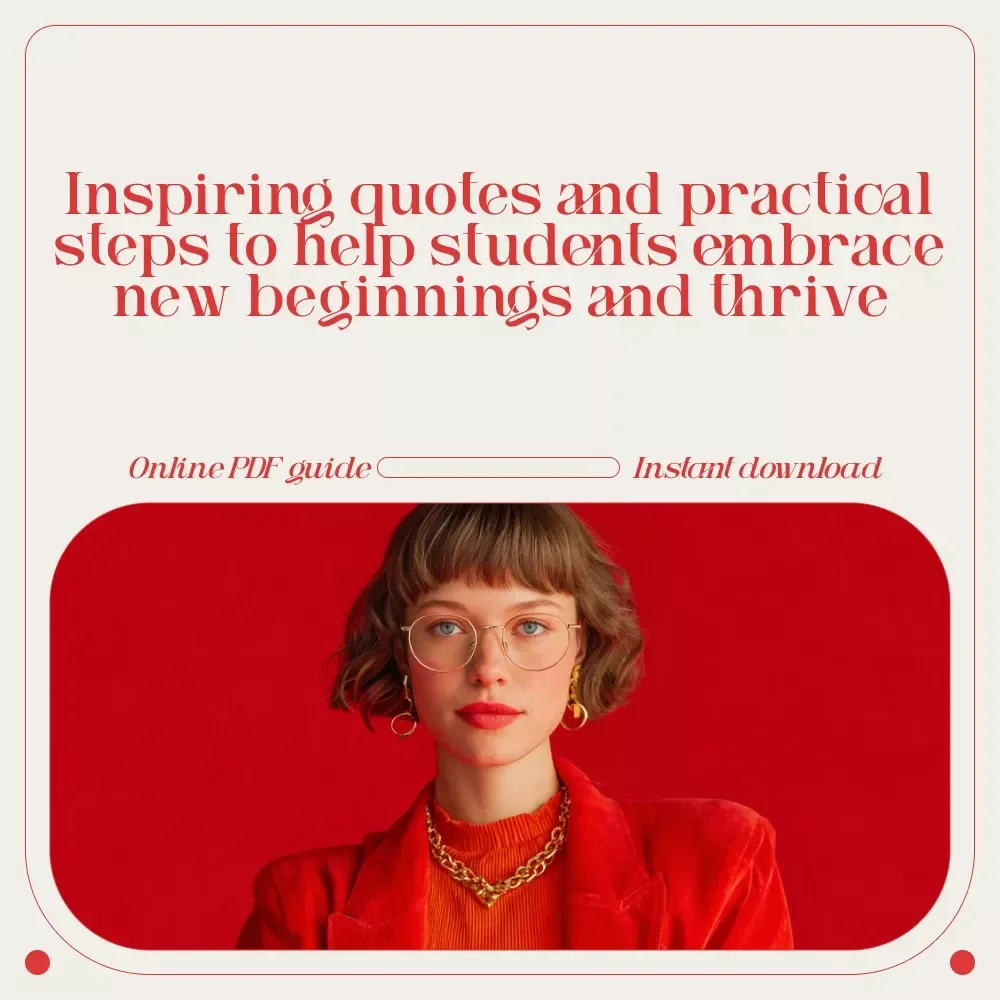 Fresh Starts & Bright Futures: Quotes to Inspire Every Student’s Journey - A Motivational Guide for Students