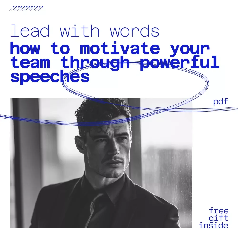 Lead with Words: How to Motivate Your Team Through Powerful Speeches | Leadership eBook