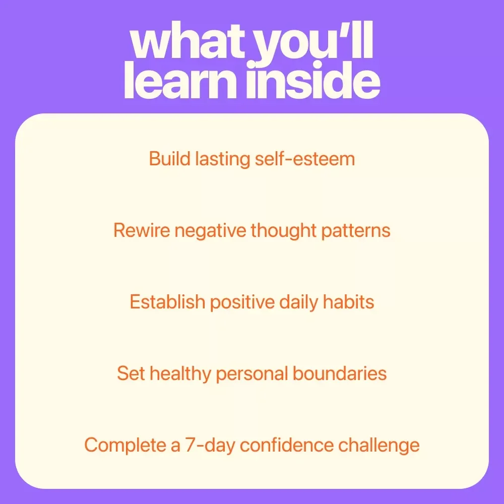 Unshakable You: 10 Simple Ways to Boost Your Self-Esteem Every Day – Digital Download Guide for Building Confidence and Personal Growth