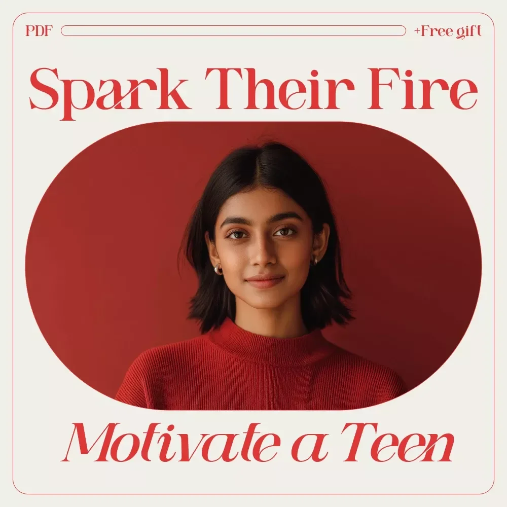Spark Their Fire: The Ultimate Checklist to Motivate a Teen Who Doesn’t Care | Digital Download for Parents | Teen Motivation Guide, Parenting Checklist, eBook Resource