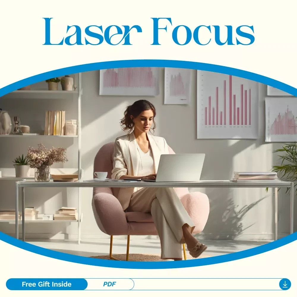 Laser Focus: Quotes to Fuel Your Goals and Drive - Digital Download Guide for Staying Focused and Achieving Your Goals