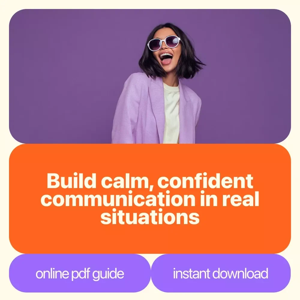 Speak Up with Confidence: A Practical Guide to Overcoming Communication Anxiety | How to Overcome Lack of Confidence in Communication | Digital Self-Improvement Guide