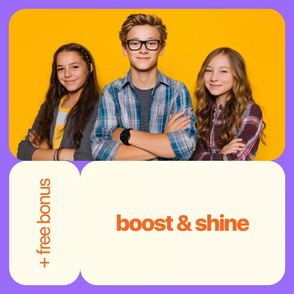 Boost & Shine: Fun Self-Esteem Activities for Youth | Confidence-Building Guide for Teens & Kids | Printable & Digital Download