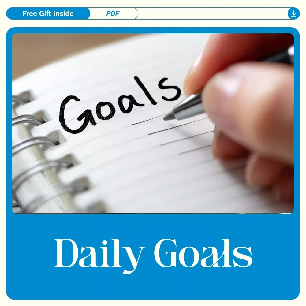 Daily Wins: Mastering the Art of Setting Goals That Get You Moving | Digital Guide on How to Set Daily Goals, Productivity & Habit Building