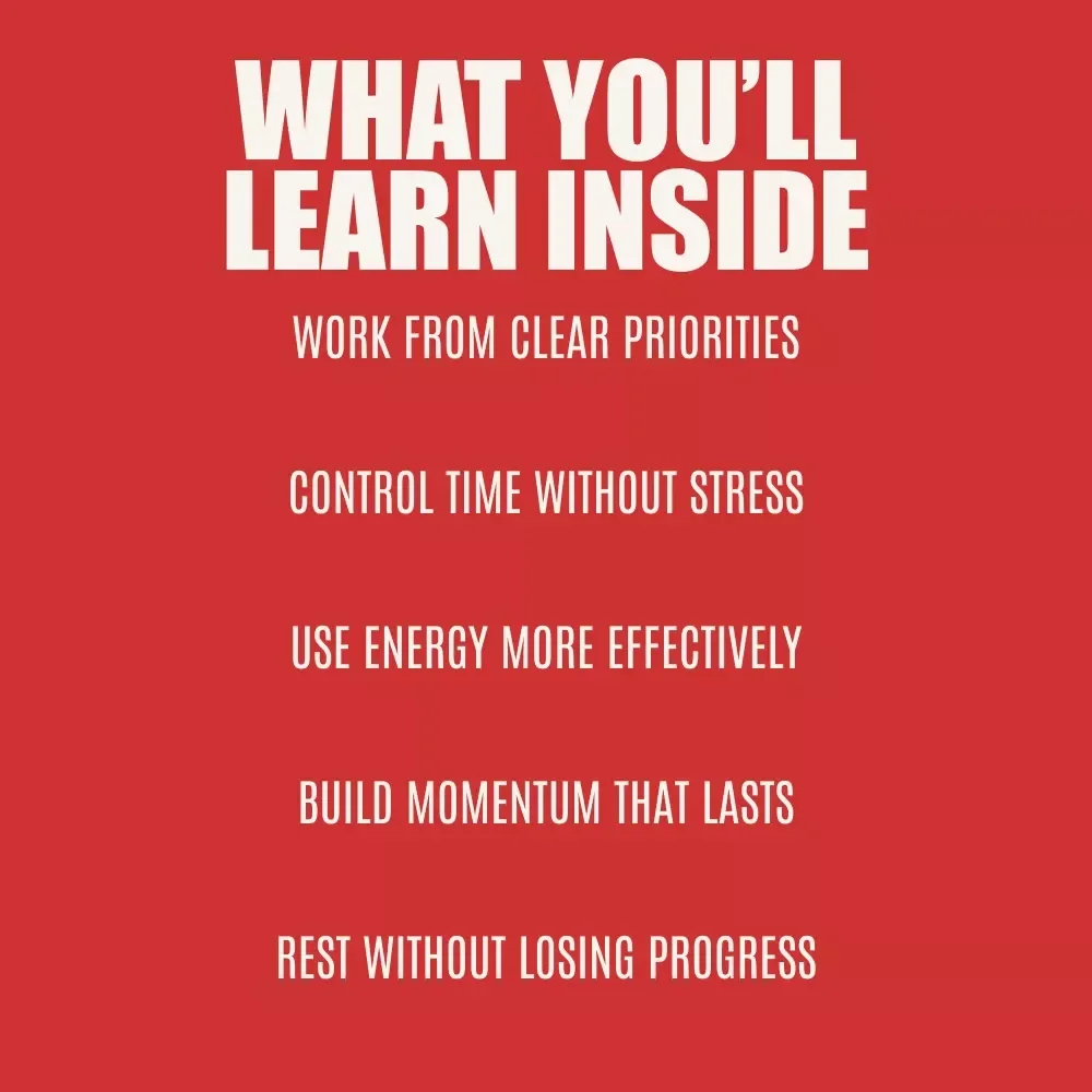 Get More Done: The Friendly Guide to Mastering Productivity | Simple Systems, Time & Energy Management eBook for How to Become More Productive