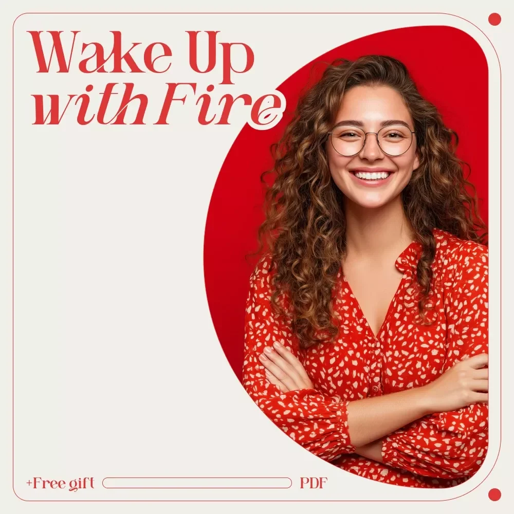 Wake Up with Fire: Your Daily Guide to Staying Motivated and Moving Forward – eBook on how to get motivated everyday