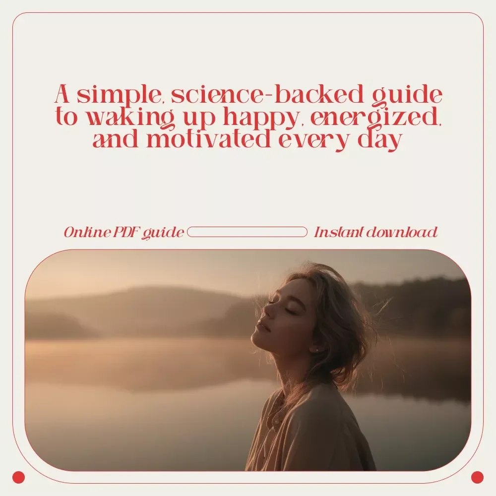Rise & Shine: The Simple Science of Waking Up Happy and Motivated | eBook Guide on How to Wake Up Happy and Motivated Every Morning