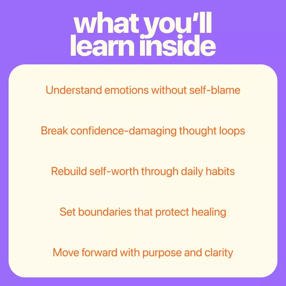 Bounce Back Braver: Reclaim Your Confidence After Heartbreak | eBook Guide on How to Get Your Confidence Back After a Breakup