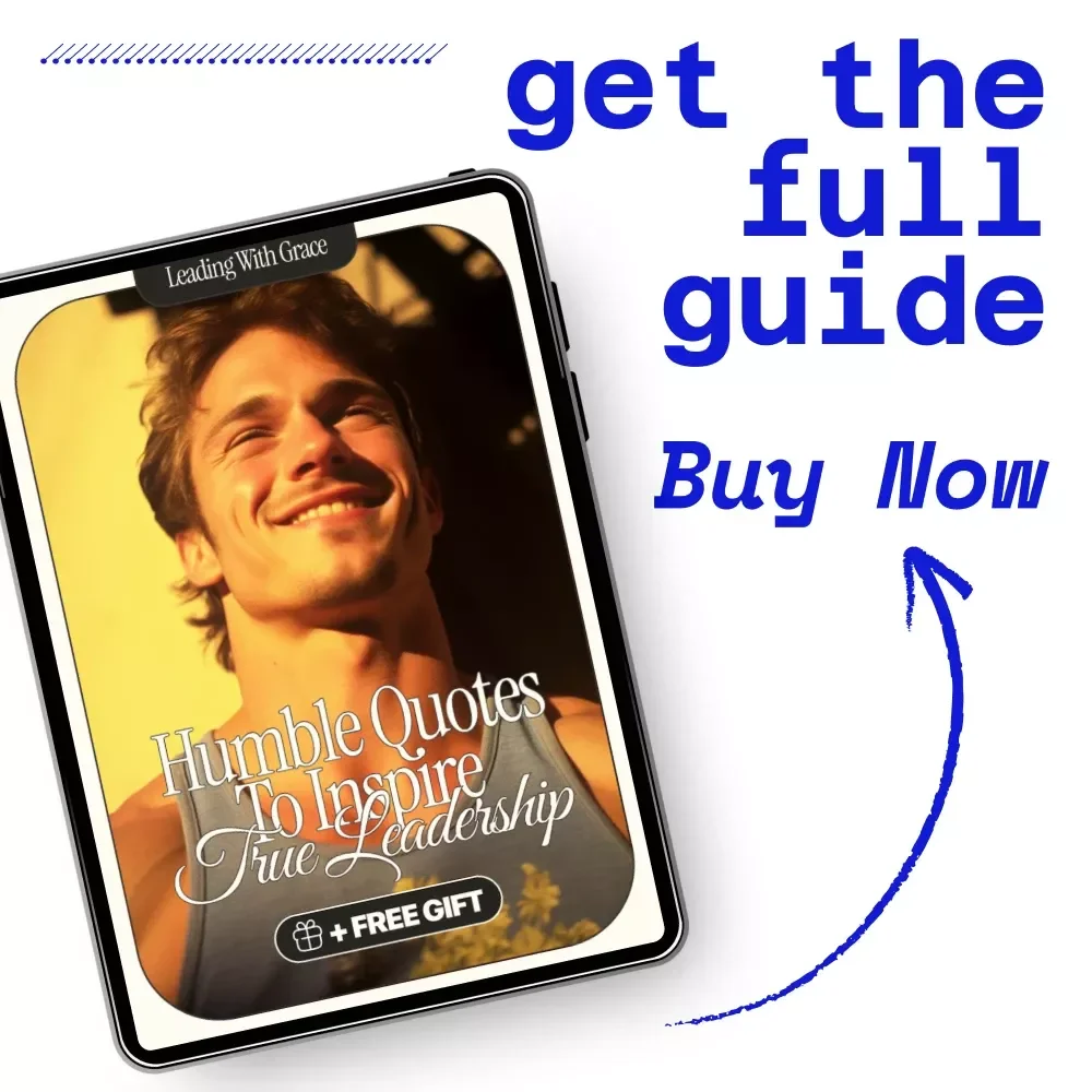 Leading with Grace: Humble Quotes to Inspire True Leadership | Leadership Quotes eBook | Humble Leadership Guide | Digital Download