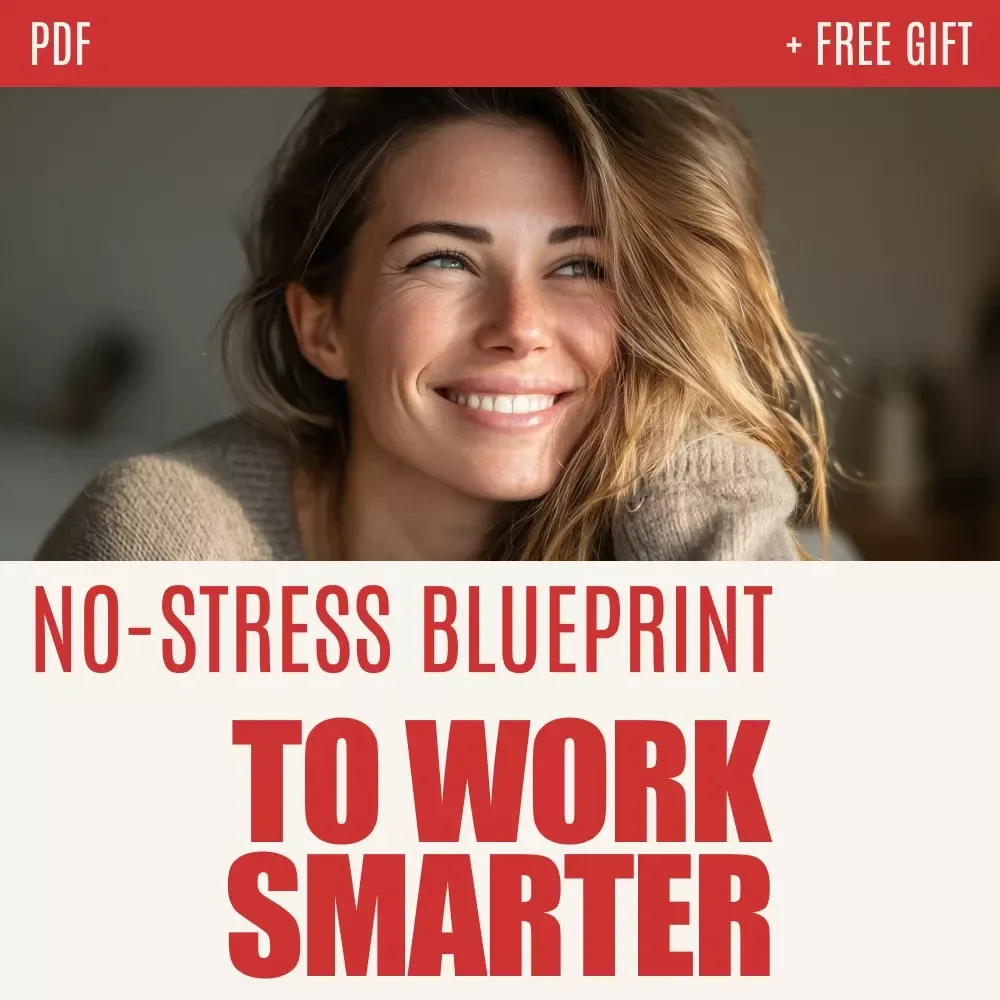 The Get-It-Done Checklist: Your No-Stress Blueprint to Work Smarter (Not Harder) | Digital Productivity Checklist for How to Become Efficient at Work