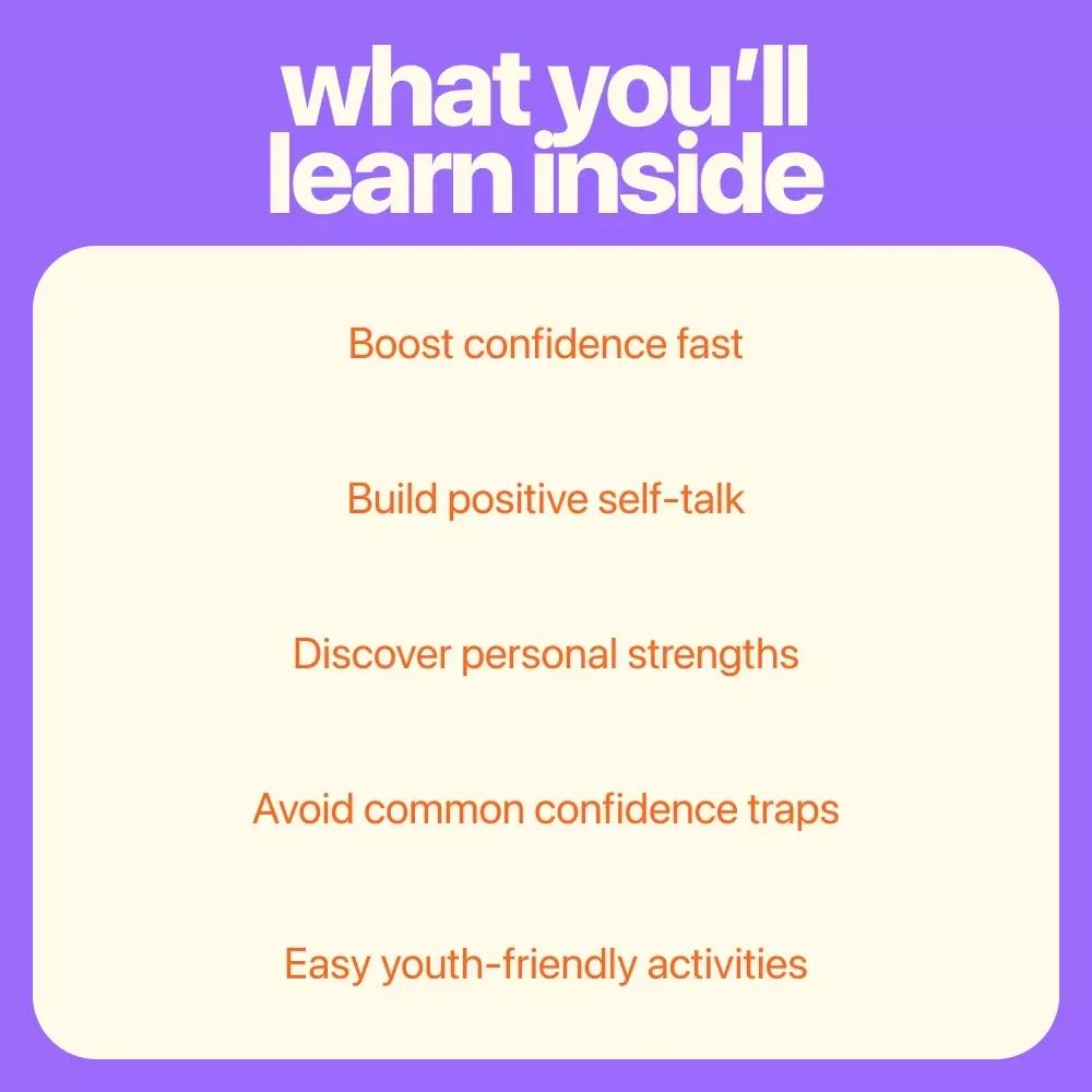 Boost & Shine: Fun Self-Esteem Activities for Youth | Confidence-Building Guide for Teens & Kids | Printable & Digital Download