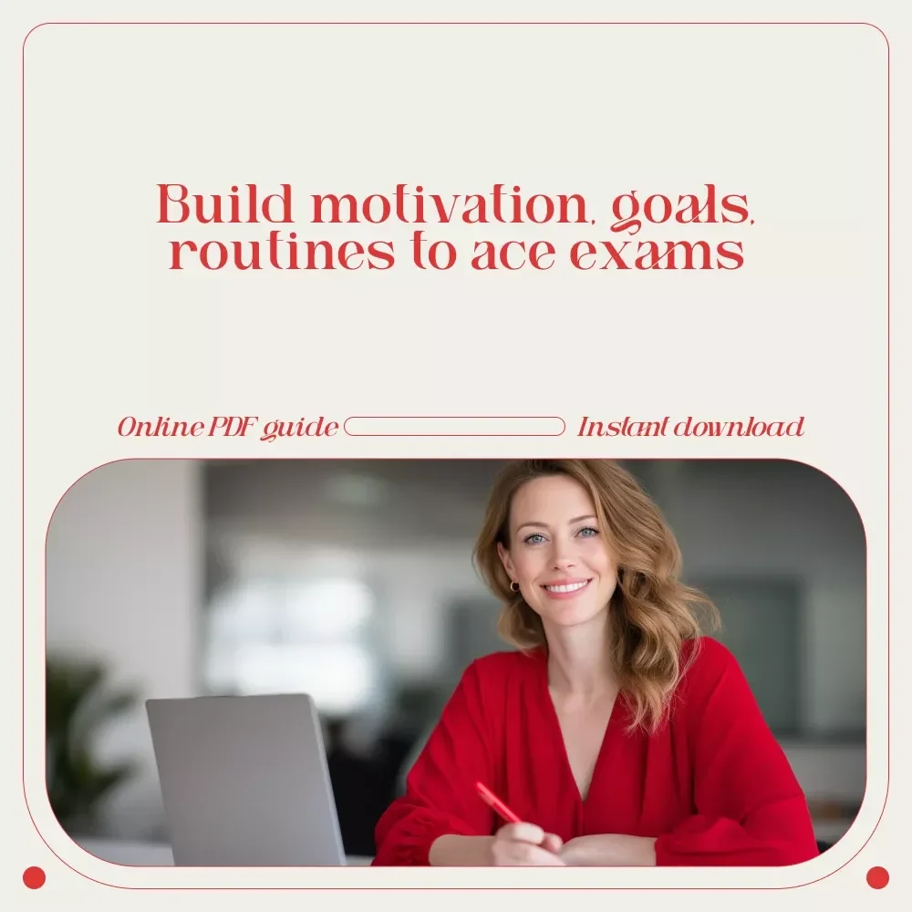 Exam Motivation Mastery: Your Ultimate Guide to Staying Driven and Crushing Tests | Study Success Guide | how to get motivated for exams