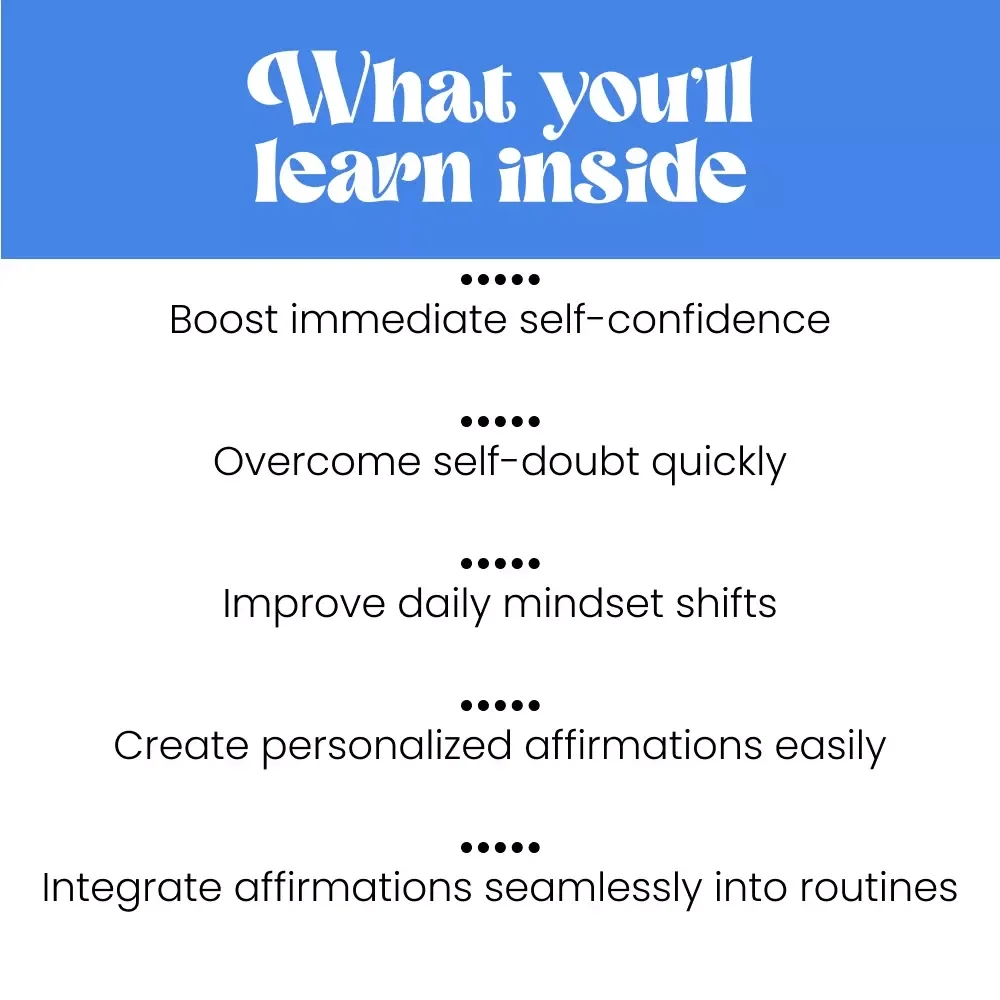 Think Right Now: Affirm Your Way to a Better You – Digital eBook Guide on Affirmations and Mindfulness