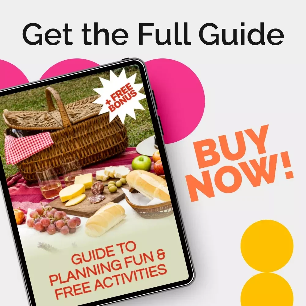Guide to Planning Fun & Free Activities | Digital Download for Free Weekend Activities, Family Fun, Budget-Friendly Lifestyle, Printable Guide & eBook
