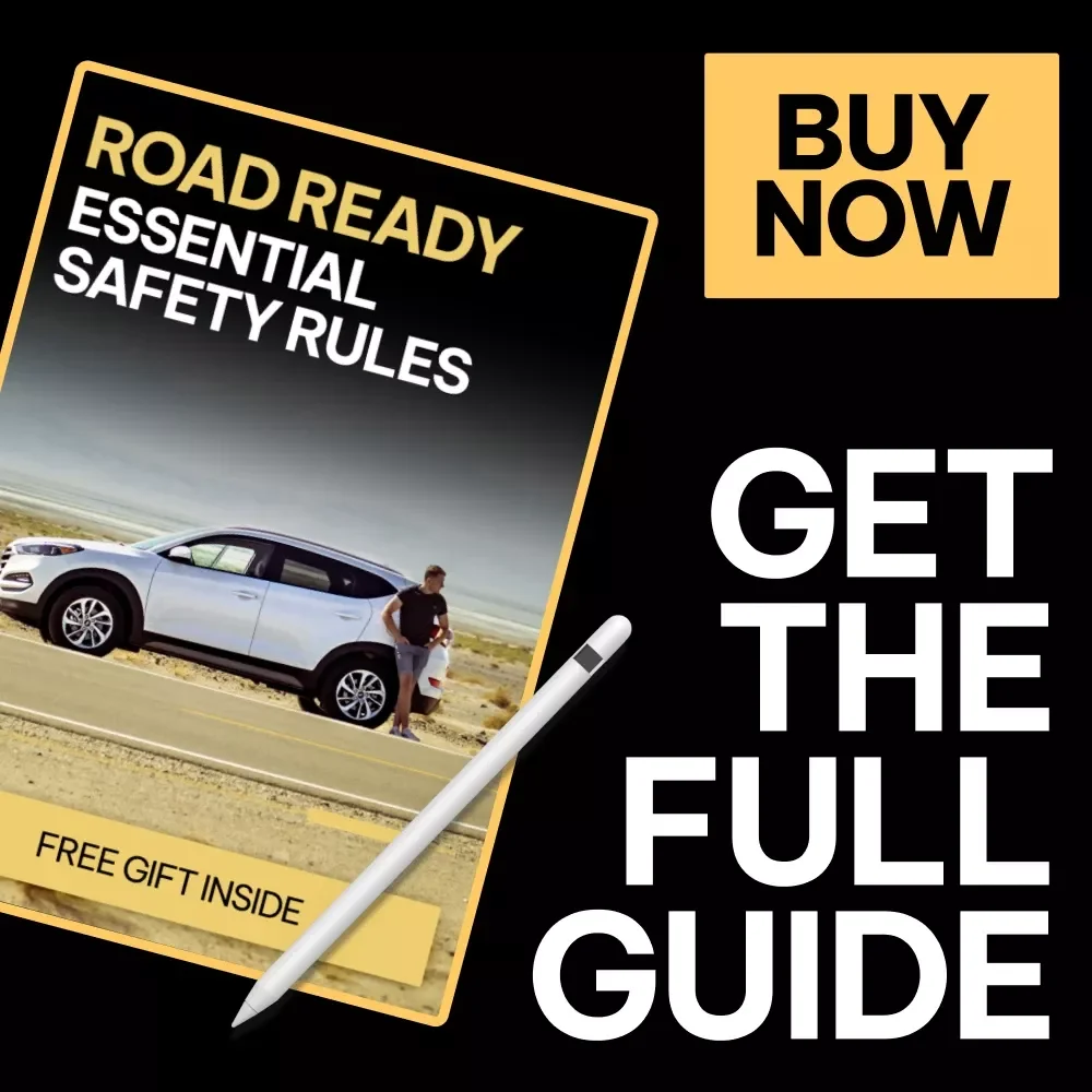 Road Ready: Essential Safety Rules – Important Safety Rules for New Drivers | Beginner Driving Safety Guide Digital Download