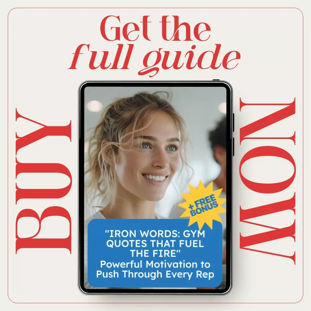 Iron Words: Gym Quotes That Fuel the Fire - Motivational eBook for Fitness Enthusiasts