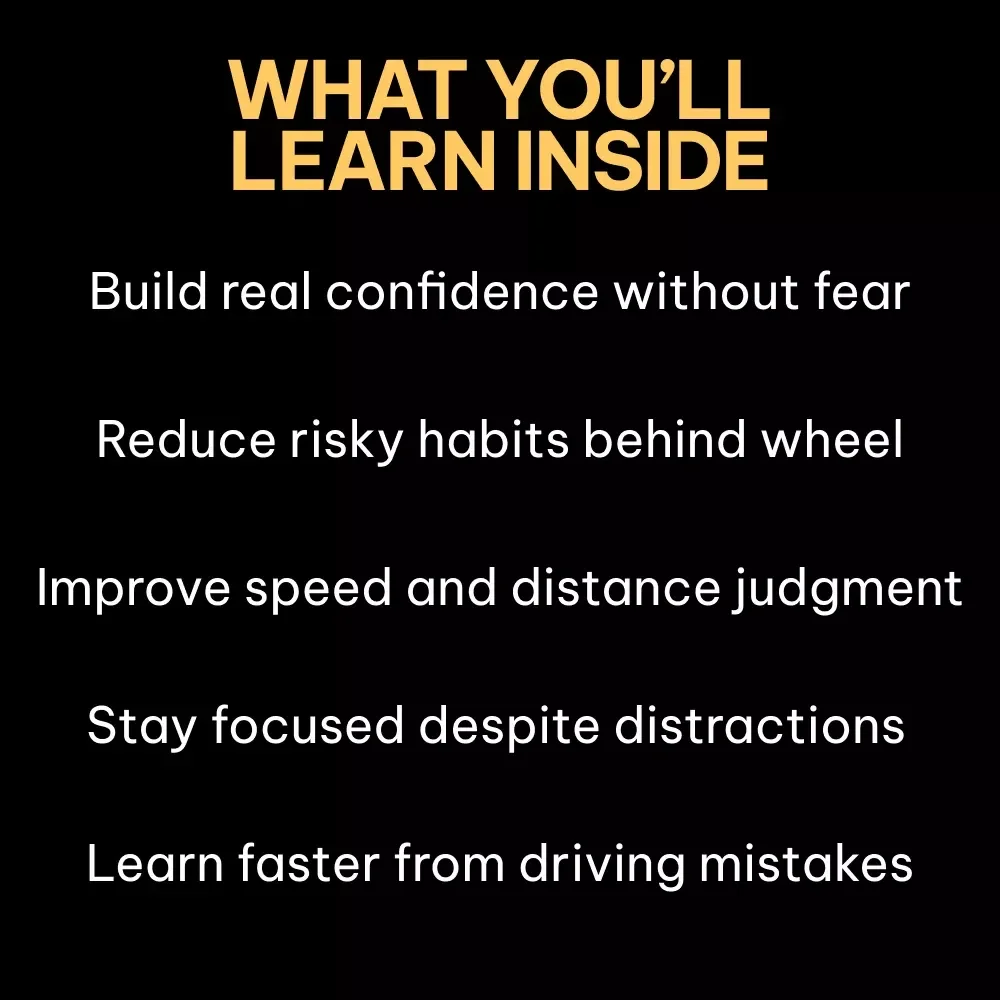 Learning the Road the Smart Way – New Driver Safety Guide, Smart Driving Awareness eBook, Beginner Driver Checklist, Confidence & Speed Control Digital Download