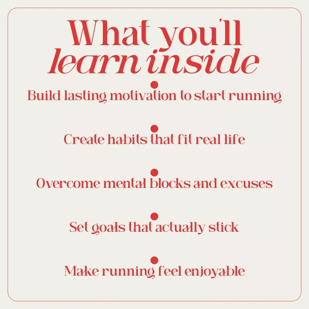 Run Your Own Race: How to Motivate Yourself to Hit the Ground Running | Inspirational Running eBook Guide on how to motivate yourself to run