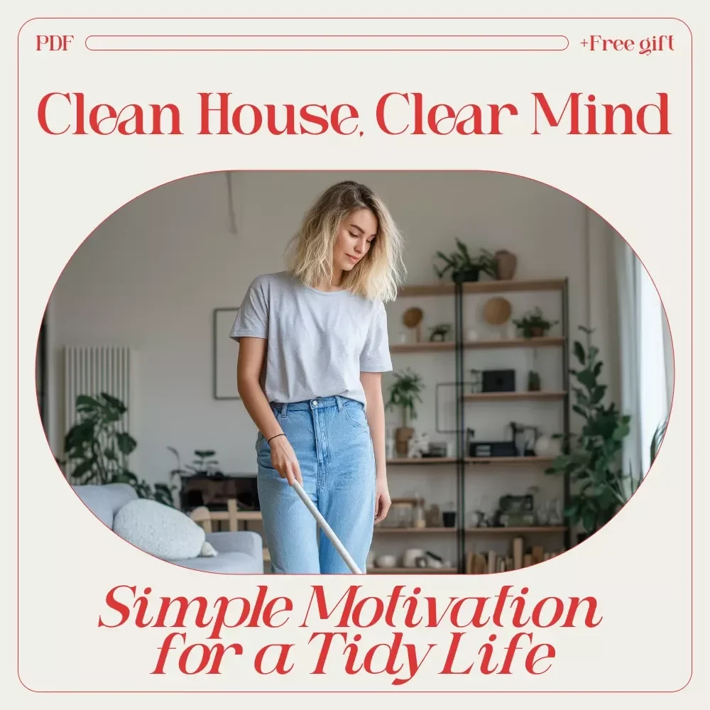 Clean House, Clear Mind: Simple Motivation for a Tidy Life – Easy Cleaning Guide for Anyone Wondering How to Get Motivated to Clean House