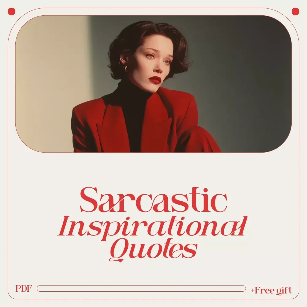 Motivation... Sort Of: A Guide to Sarcastic Inspirational Quotes | Snarky Humor Guide for Cynics, Creatives & Burnt-Out Optimists