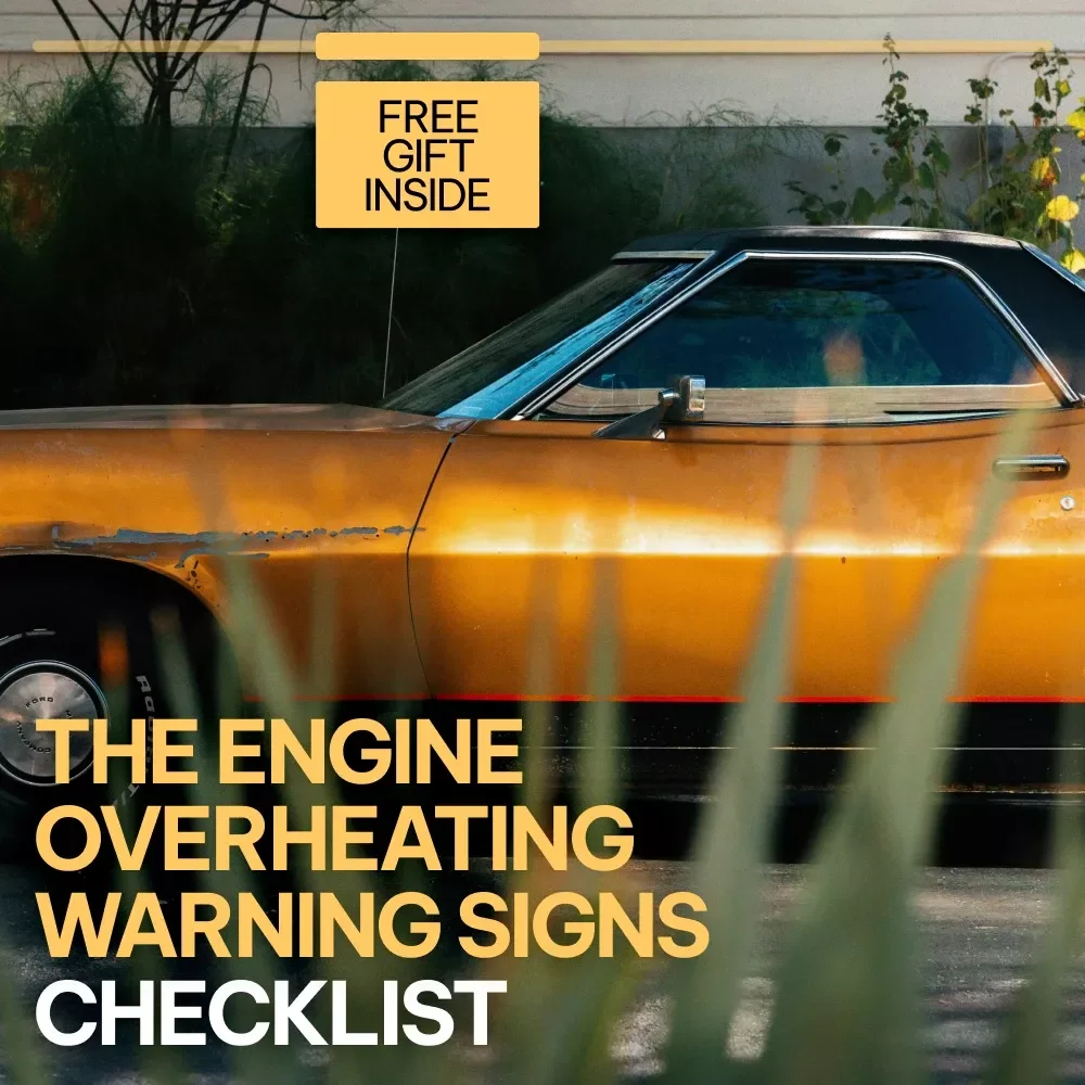 The Engine Overheating Warning Signs Checklist | Printable Car Care Checklist | Digital Download for Drivers | warning signs of engine overheating guide