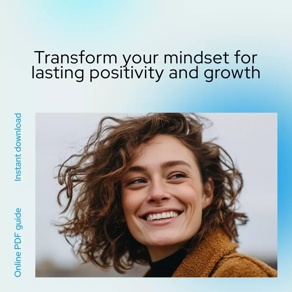 Mindshift Magic: Unlock Your Positive Mindset Guide - Digital Download for Building a Positive Mindset and Rewiring Your Brain