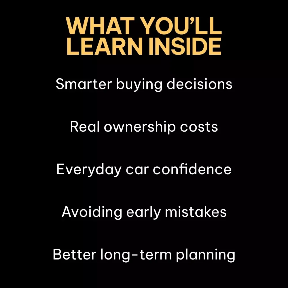Driving Freedom: First-Time Car Ownership Guide – Ebook for New Drivers | Learn what first time car ownership is really like | Budgeting, Buying & Confidence