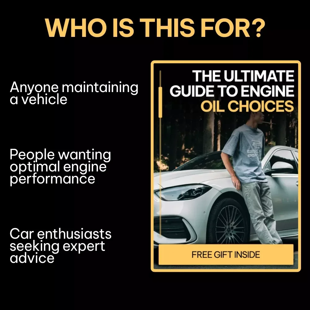 The Ultimate Guide to Engine Oil Choices: Your Essential eBook on Choosing the Right Oil for Your Vehicle
