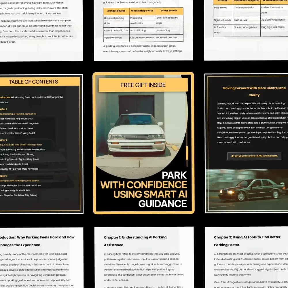Park With Confidence Using Smart AI Guidance – Practical Digital Guide for Stress-Free City Parking, ai parking help and guidance Made Simple