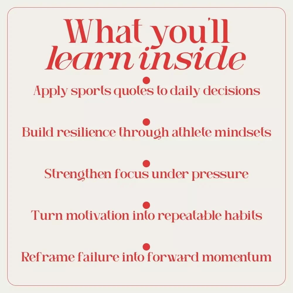 Game On: The Power of Sports Quotes to Inspire, Lead, and Win | Ebook of the Best Sports Quotes for Motivation, Leadership & Mental Toughness