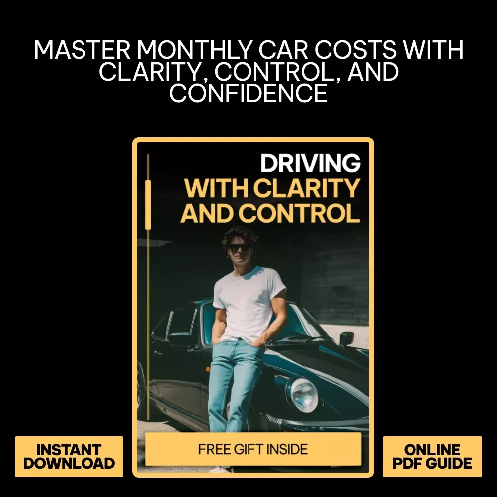 Driving With Clarity and Control – Smart Car Budget Guide with a Monthly Breakdown of Car Expenses for Confident Vehicle Ownership
