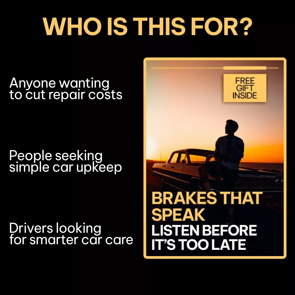Brakes That Speak: Listen Before It’s Too Late - A Practical Guide to Recognizing Signs Your Brakes Need Attention